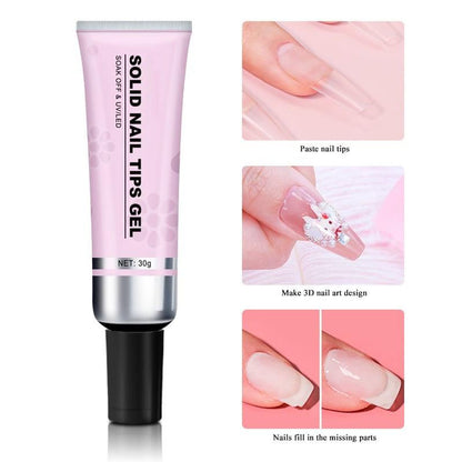 Lighteme Magic Solid Nagelkleber-Set für Press-On-Nägel
