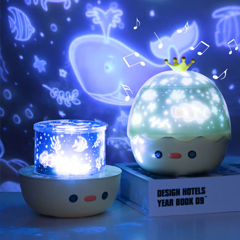 Lampe de projection Lighteme Little Yellow Duck