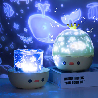 Lampe de projection Lighteme Little Yellow Duck