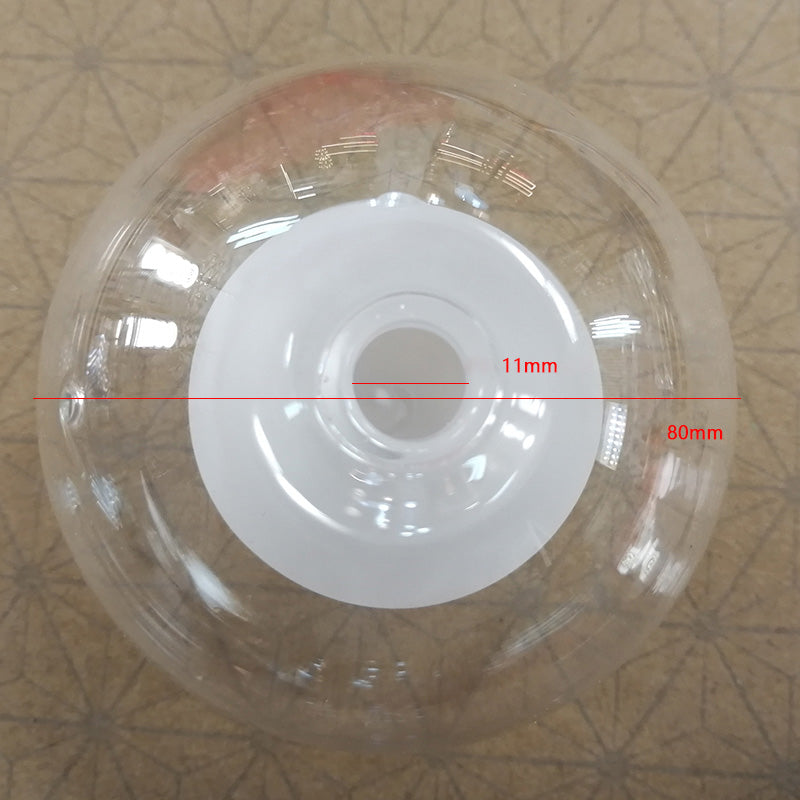 Leichte Glasblase