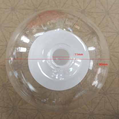 Leichte Glasblase