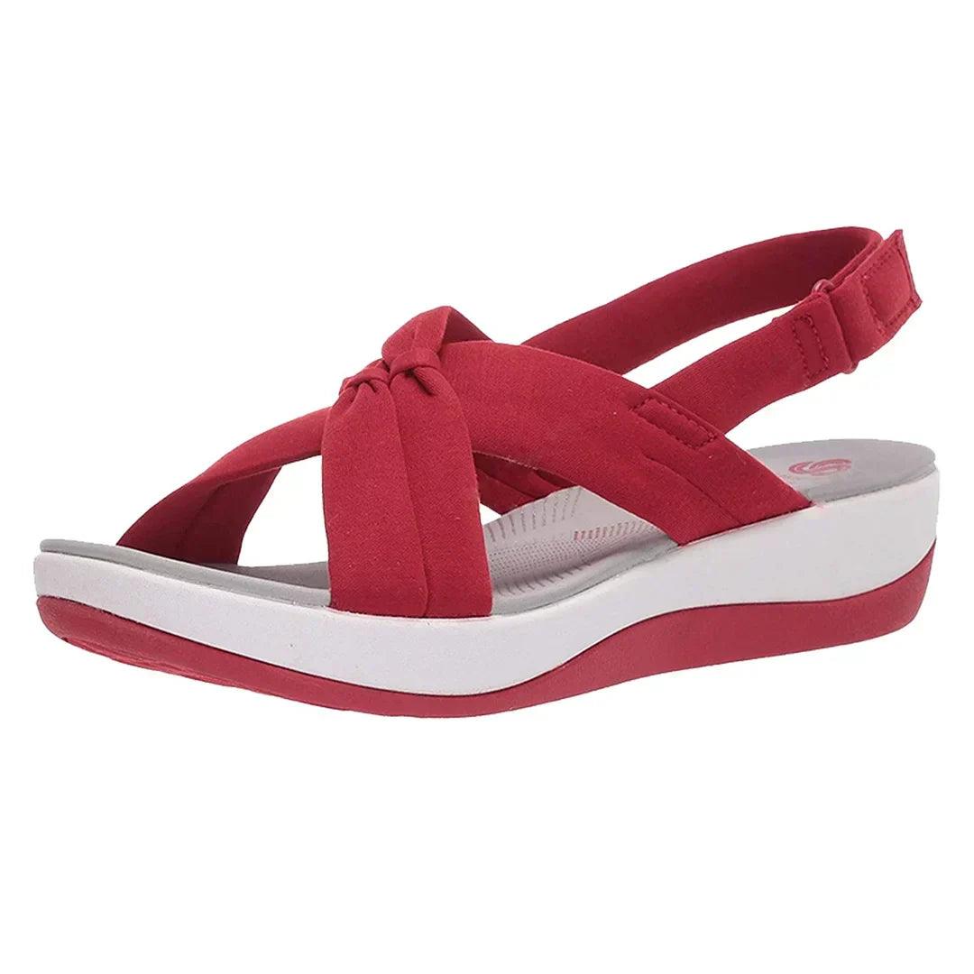 Lighteme Damen-Sandalen, Fußgewölbeunterstützung und Schmerzlinderung 