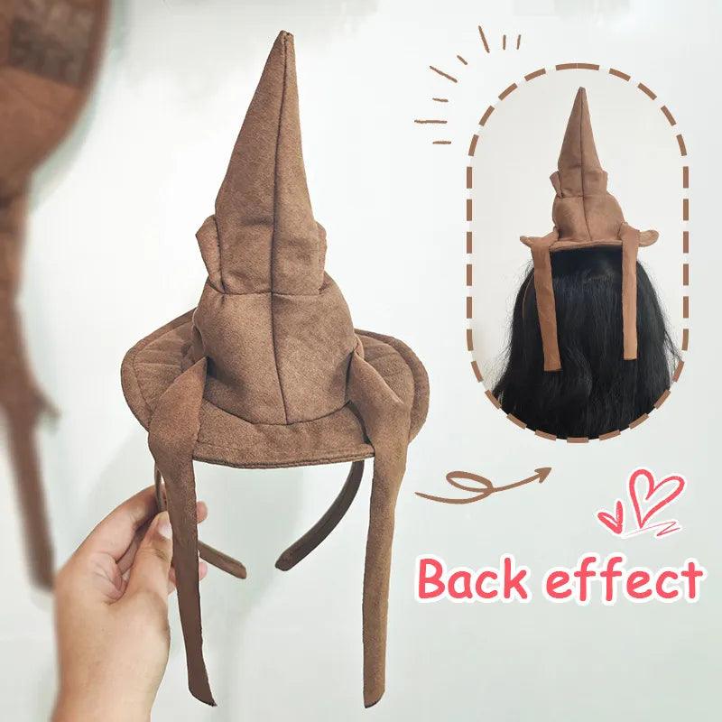 Serre-tête chapeau de sorcière Lighteme Halloween