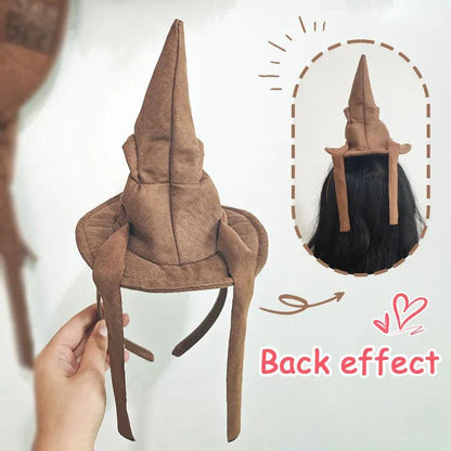 Serre-tête chapeau de sorcière Lighteme Halloween