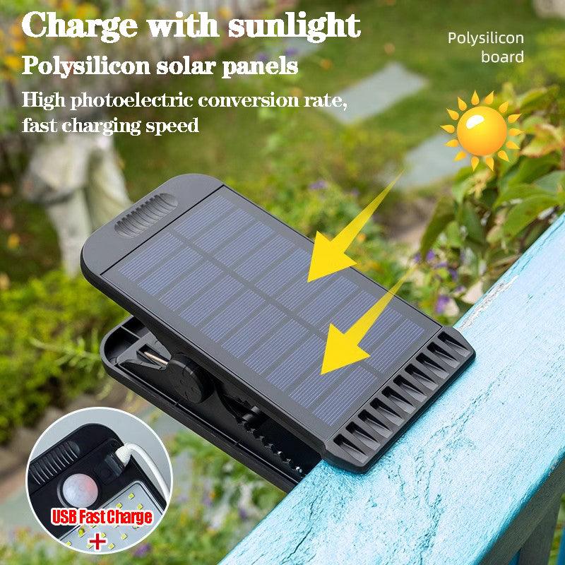 Lampe solaire à pince Lighteme