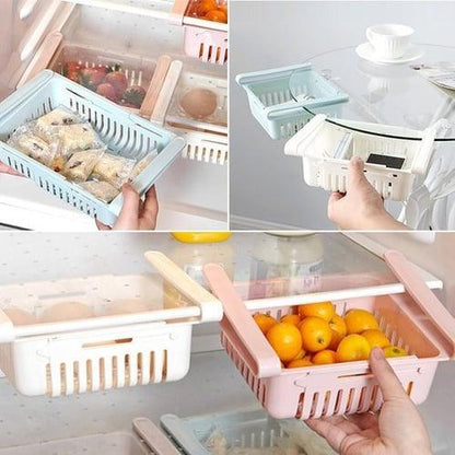 Lighteme Ausziehbarer Kühlschrank-Organizer 