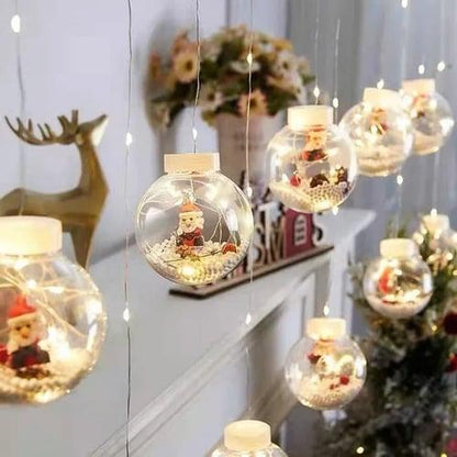 Anneaux/boules lumineux de décoration de Noël Lighteme