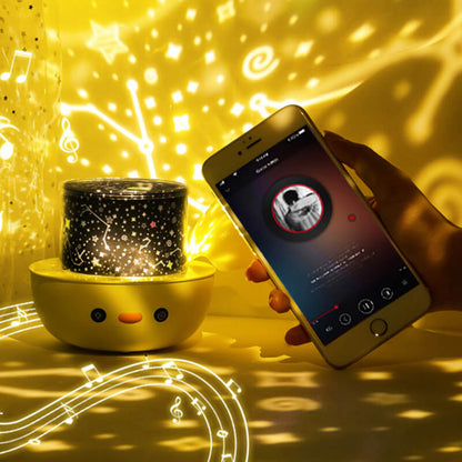 Lampe de projection Lighteme Little Yellow Duck
