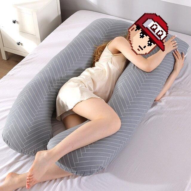 Coussin de grossesse Lighteme, coussin de maternité, coussin de corps en forme de U pour la grossesse