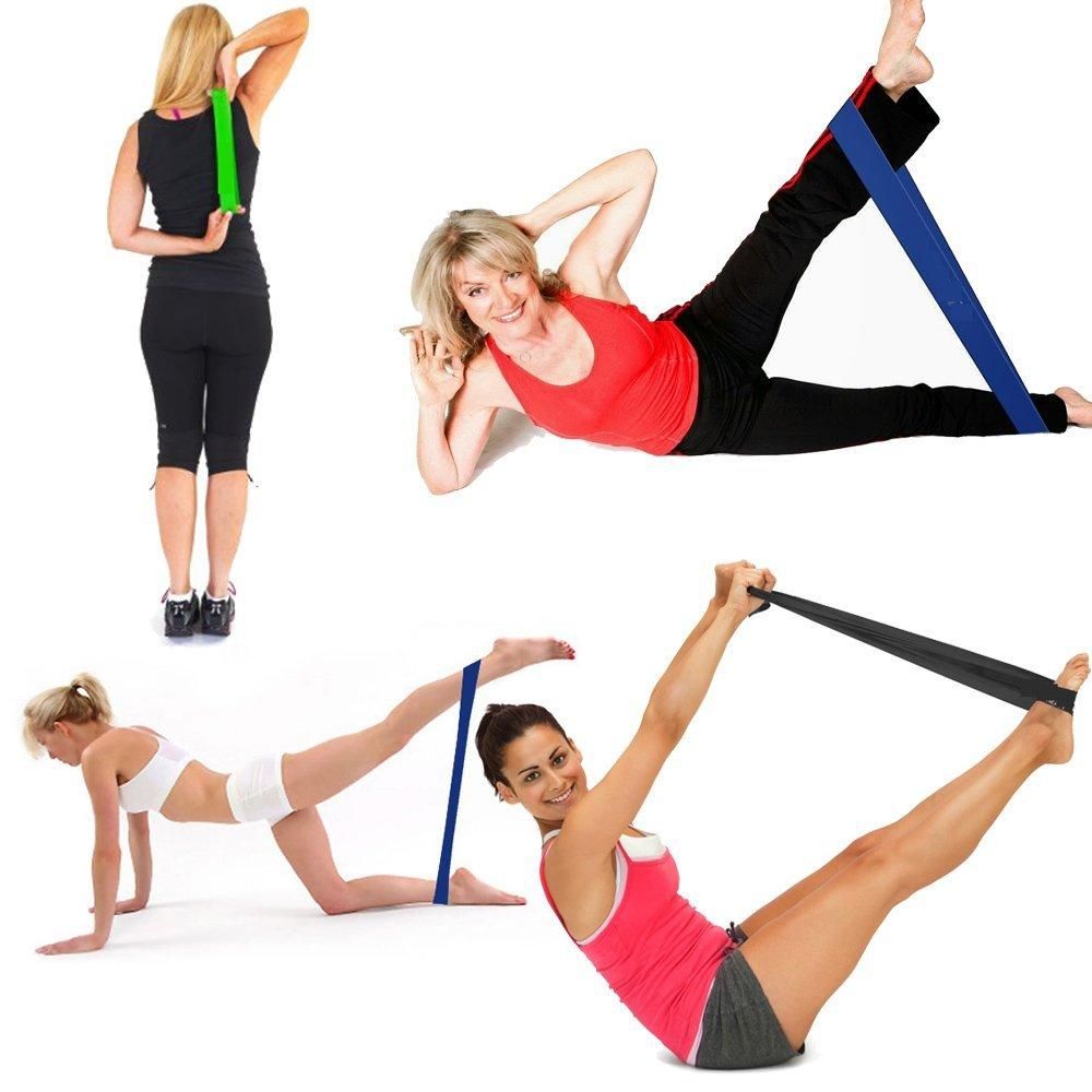 (Lot de 5) Bandes de résistance Lighteme - Ensemble de musculation progressive avec sac de transport