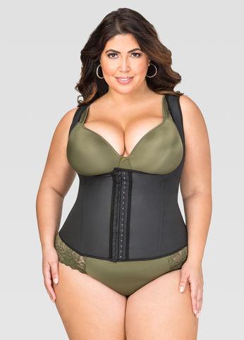 Lighteme Plus Size 3 Hook Waist Trainer ~ Brûlez les graisses naturellement !