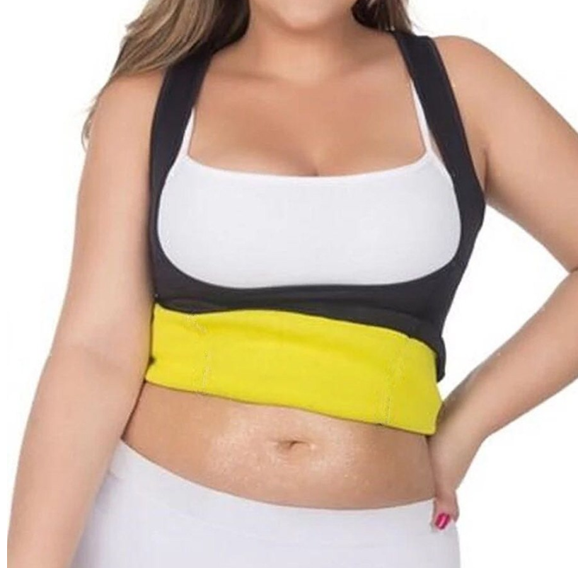 Débardeur sauna Lighteme grande taille - Abdominaux et taille amincissants 