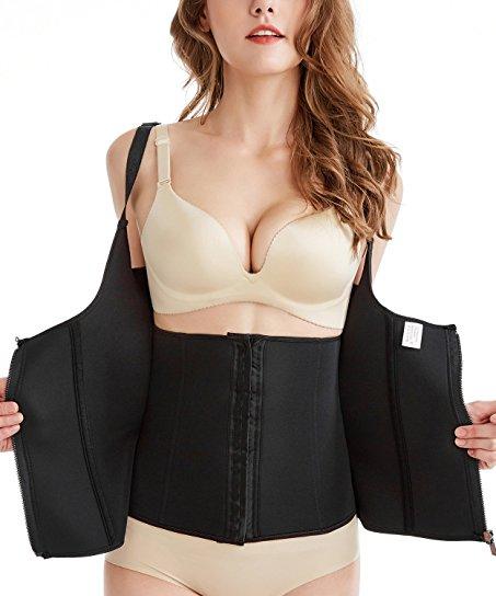 Lighteme Waist Trainer Body Shaper ~ Gilet corset zippé ! 