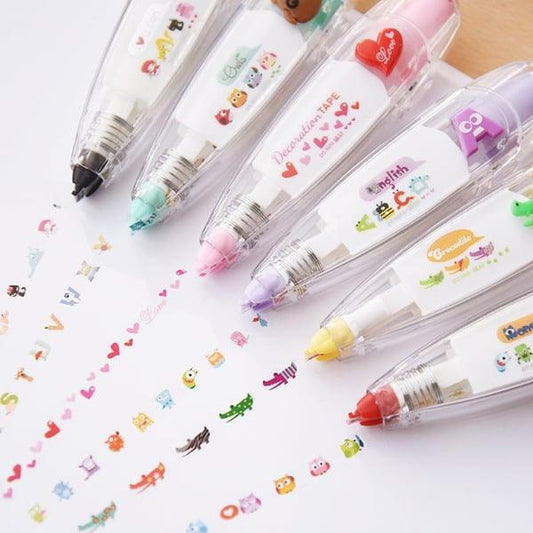 Lighteme DIY Spitzen-Dekorationsbandstift | 6er-Set