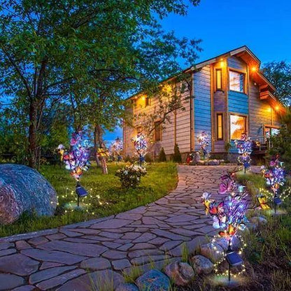 Fleur papillon lumineuse Lighteme Une décoration unique pour votre jardin !