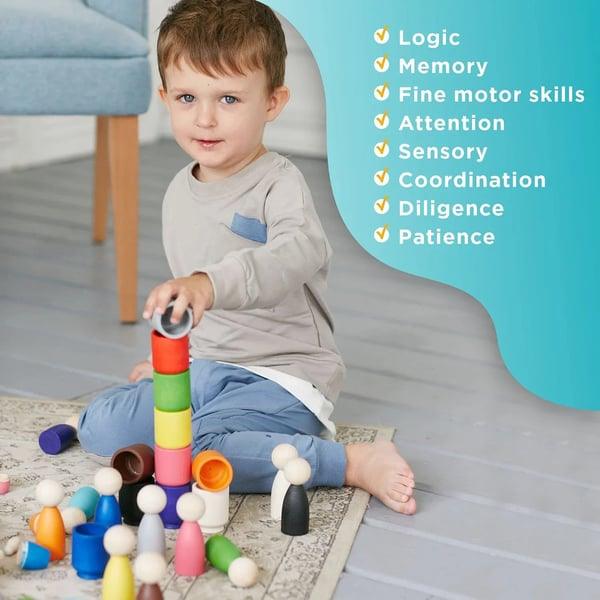 Jouet de perception des couleurs Lighteme pour enfants