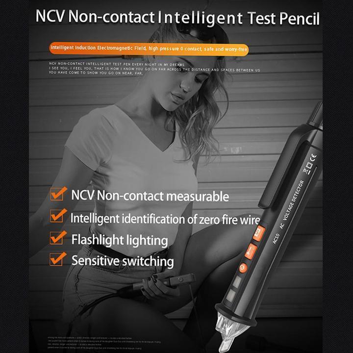 Lighteme AC/DC Voltage Test Pencil, 12V/48V-1000V Voltage Sensitivity Electric Compact Pen