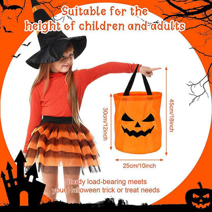 Lighteme - Halloween-Kürbiseimer mit LED-Lichtern | 1 KAUFEN, 1 GRATIS ERHALTEN (2 STK.)