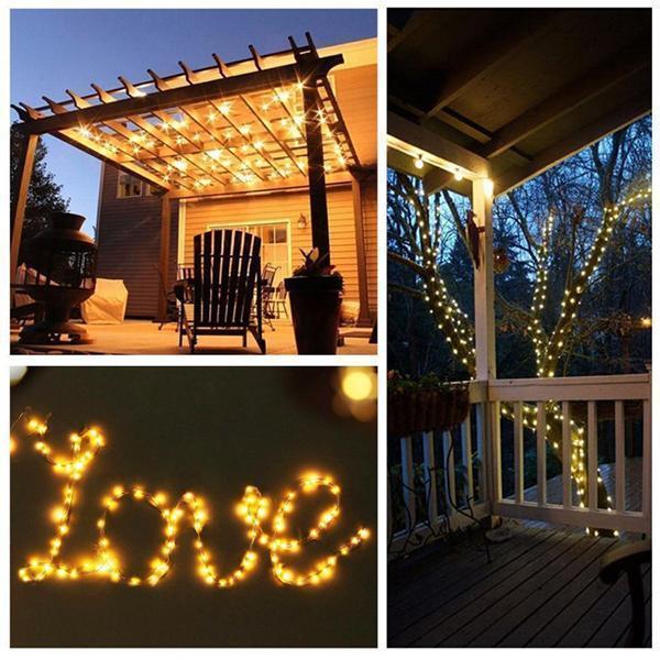Lighteme Solar-Lichterkette (6 Farben)