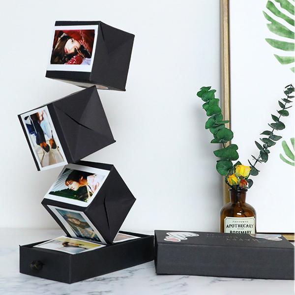 Lighteme Surprise Black Bounce Gift Box DIY Handmade Photo Album