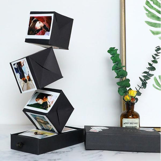 Lighteme Surprise Black Bounce Gift Box DIY Handmade Photo Album