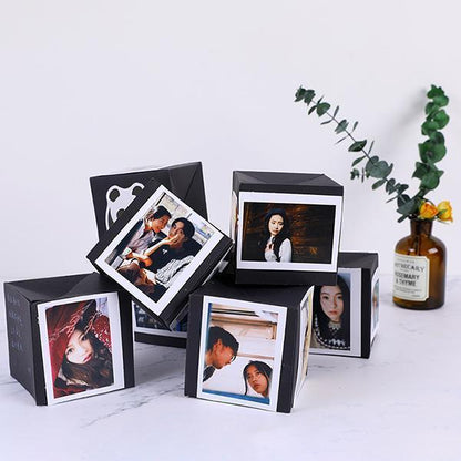 Lighteme Surprise Black Bounce Gift Box DIY Handmade Photo Album