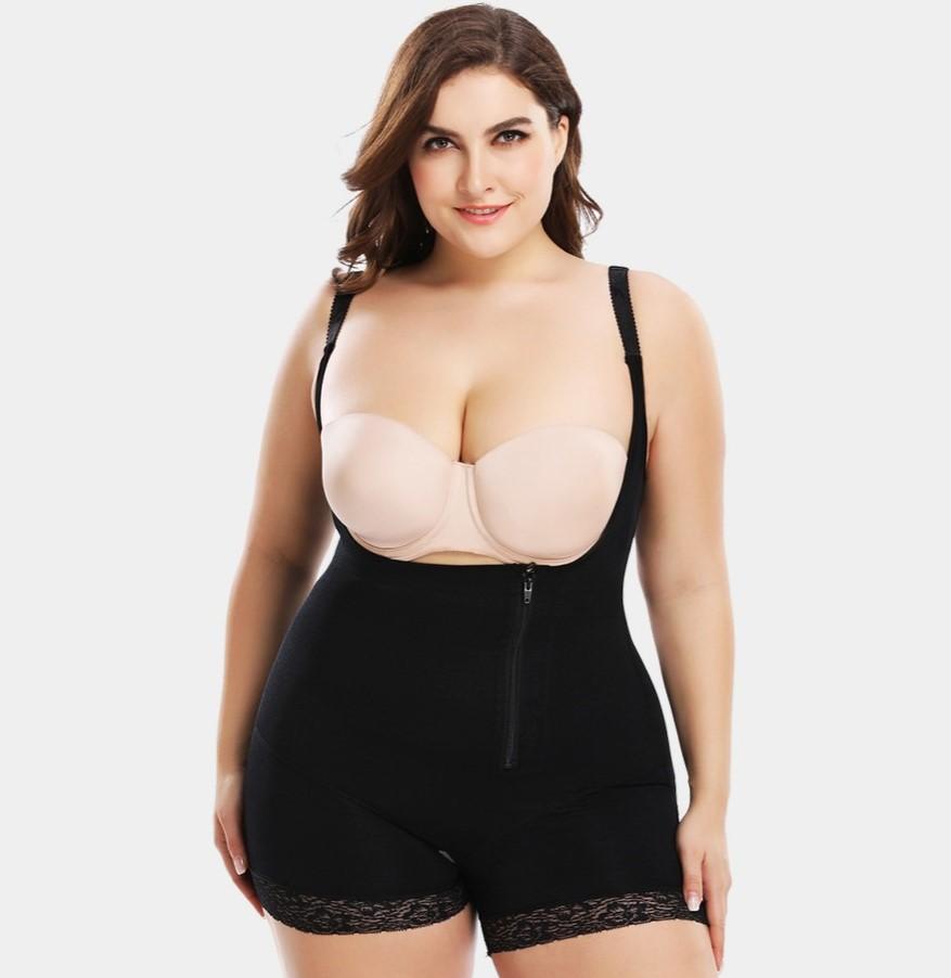 Lighteme Grande Taille Body Zip Shaper et Lifter les Fesses