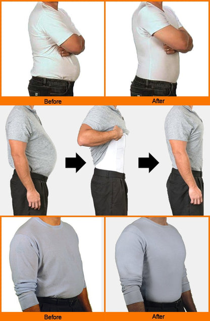 Lighteme Herren-Kompressionsslips für den Bauch 