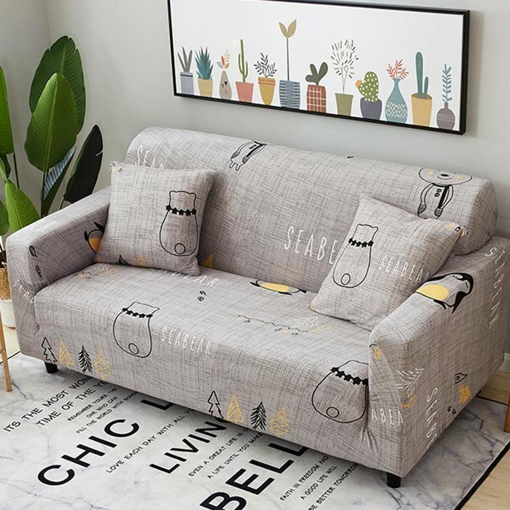 Ihrtrade Colorful High Quality Stretchable Elastic Sofa Cover (19 Colors)