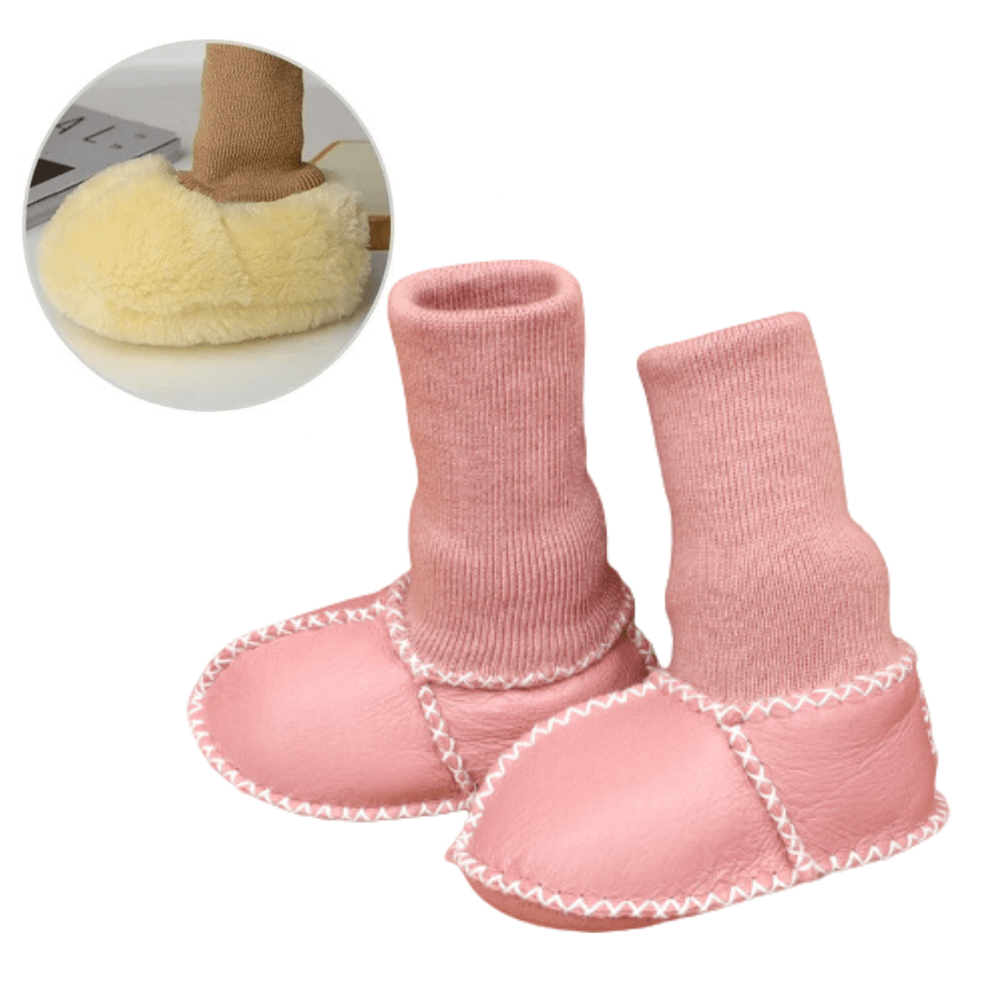Lighteme rutschfeste warme Babyschuhe | Warme und kuschelige Stiefel