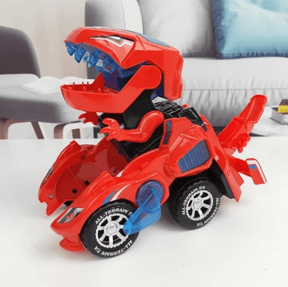 Voiture LED dinosaure transformable Lighteme (3 couleurs)