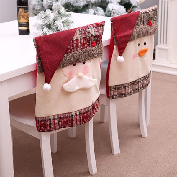 Housse de chaise de Noël Lighteme