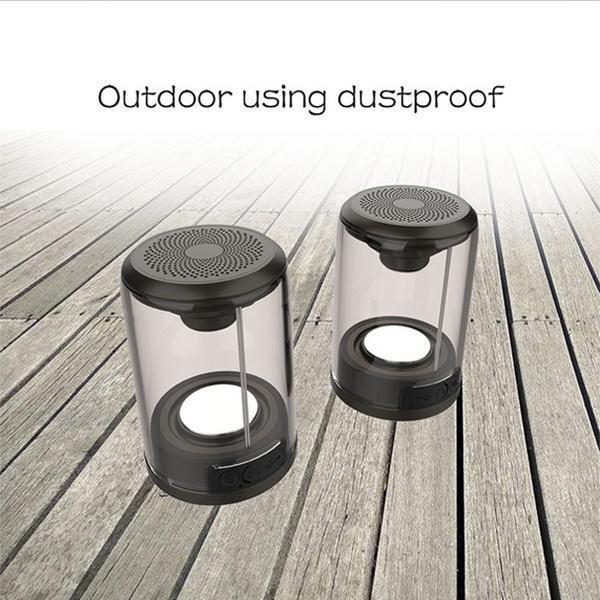 Lighteme Magnetischer Bluetooth-Lautsprecher transparent (2 Farben)