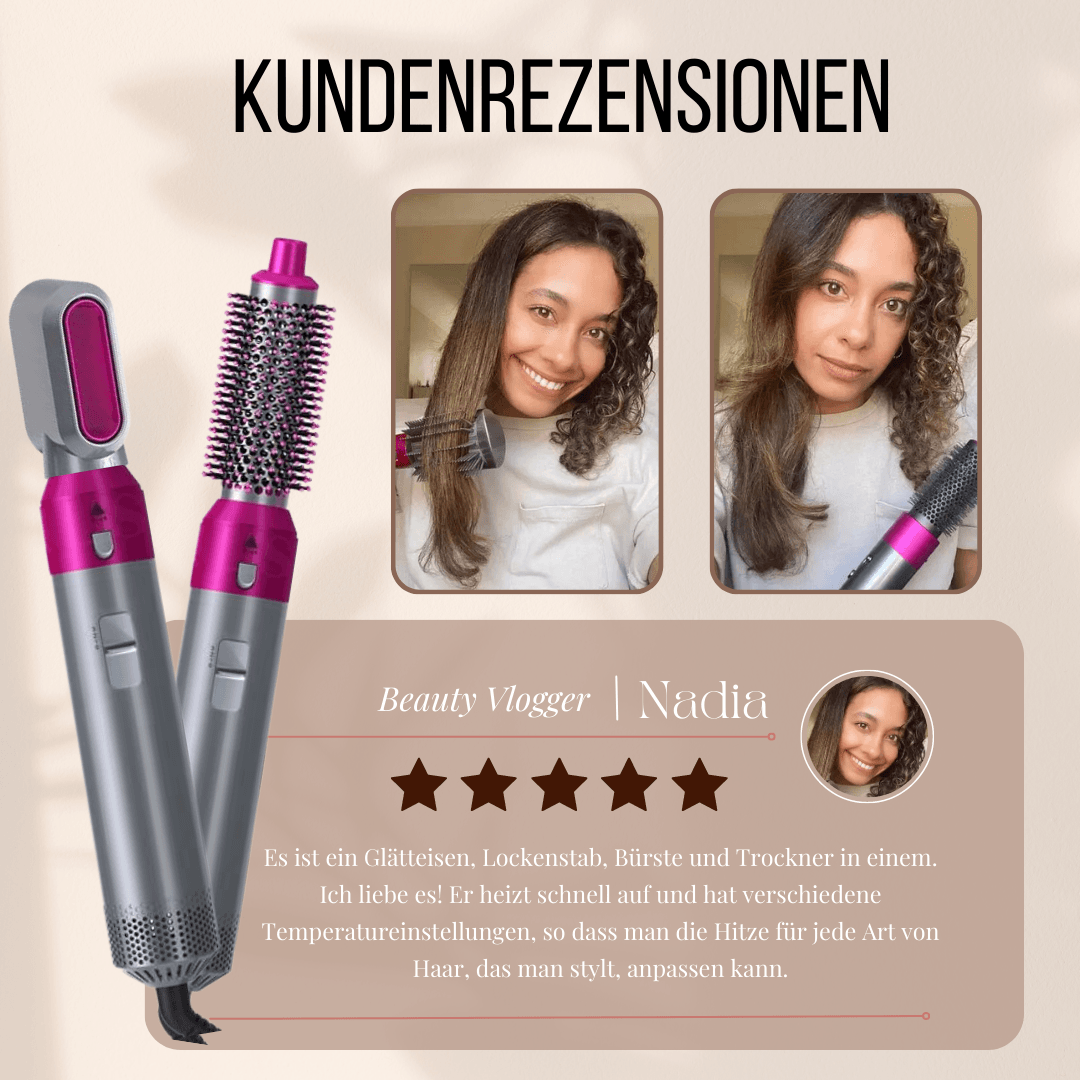 Lighteme Haarstyling-Werkzeugset