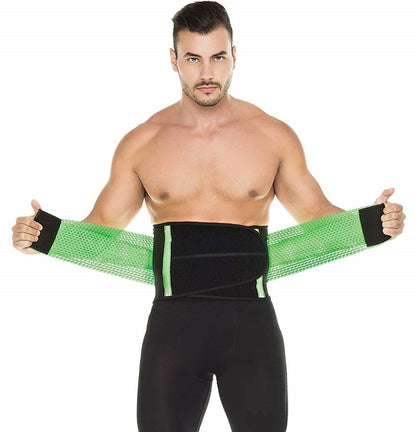 Ceinture de sudation Lighteme pour hommes - Entraîneur de taille - Brûlez la graisse du ventre !