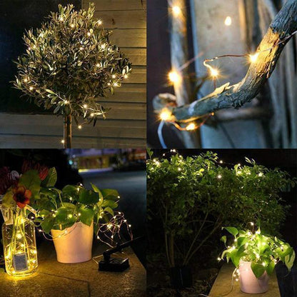 Lighteme Solar-Lichterkette (6 Farben)