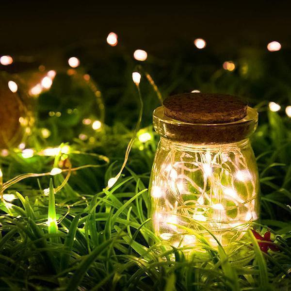 Lighteme Solar-Lichterkette (6 Farben)