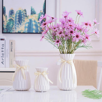Vase en porcelaine blanche Lighteme Fashion