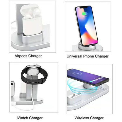 Lighteme Multifunktionales 4-in-1-Wireless-Ladegerät (2 Farben)
