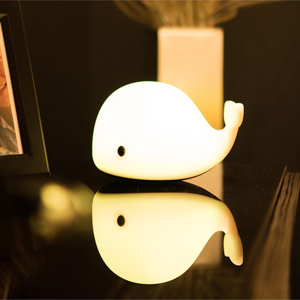 Lighteme Niedliches Delfin-Touch-Nachtlicht