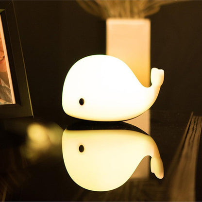 Lighteme Niedliches Delfin-Touch-Nachtlicht
