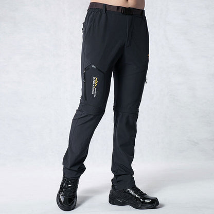 Lighteme Outdoor Quick Dry Pants &amp; Shorts – Stretch-Wanderhose mit zwei abnehmbaren Abschnitten