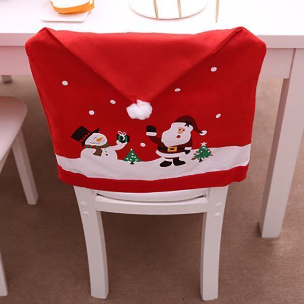 Housse de chaise de Noël Lighteme