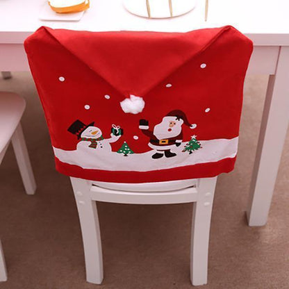 Housse de chaise de Noël Lighteme