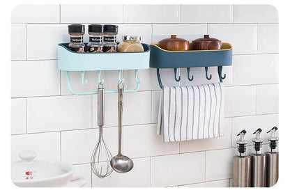 Lighteme Selbstklebender Badezimmer-Regal-Organizer (4 Farben &amp; 2 Ausführungen)