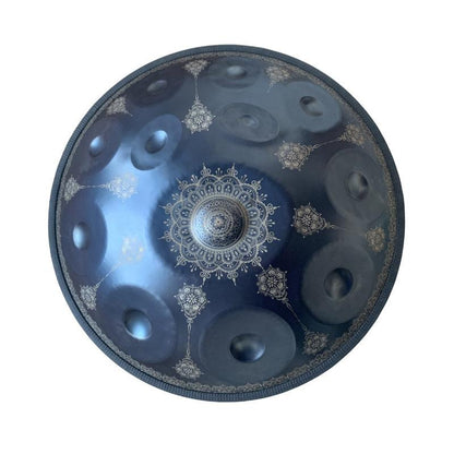 Personnalisé de 22 pouces 9/10/12 notes en Acier Nitruré Handpan Drums, E La Sirena Hang Instrumento
