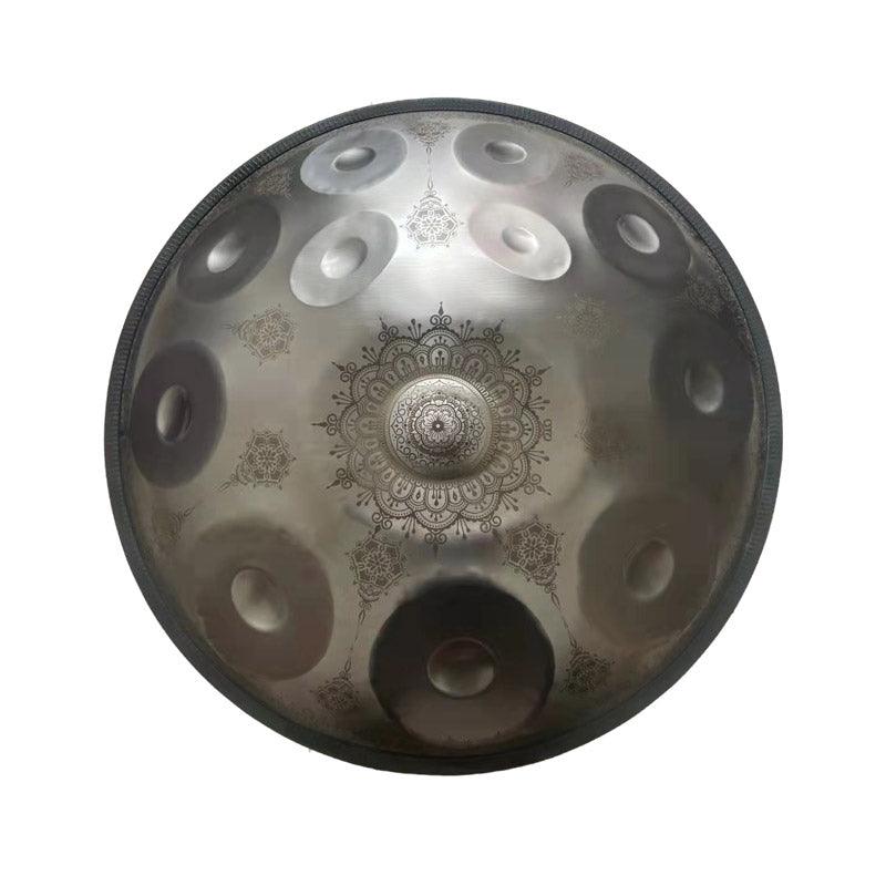 Personnalisé Fait main Fleurs de Datura 22 pouces 9/10/12 notes en Acier Inoxydable Handpan Drums, E La Sirena Hang Drum