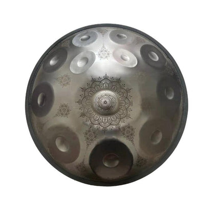 Personnalisé Fait main Fleurs de Datura 22 pouces 9/10/12 notes en Acier Inoxydable Handpan Drums, E La Sirena Hang Drum