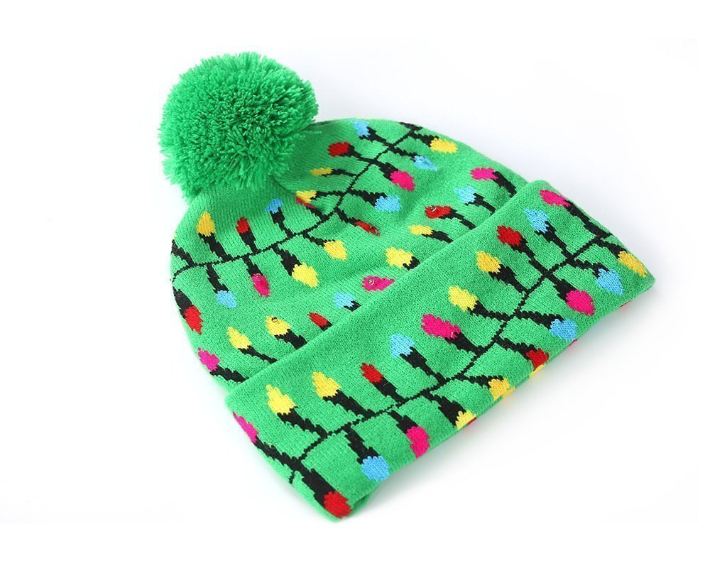 Ihrtrade Christmas LED Beanies