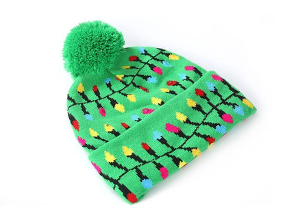 Ihrtrade Christmas LED Beanies